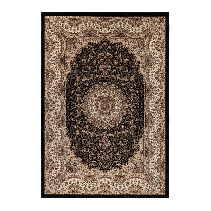 Kashmir Orientalsk Tæppeløber Orientalisk - Sort - 80x150 (Løber) billede