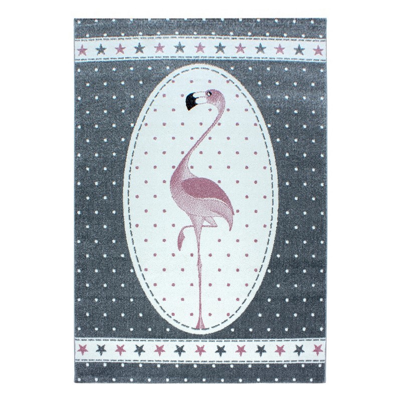 Kids Børnetæppe Flamingo Design - Pink - 140x200