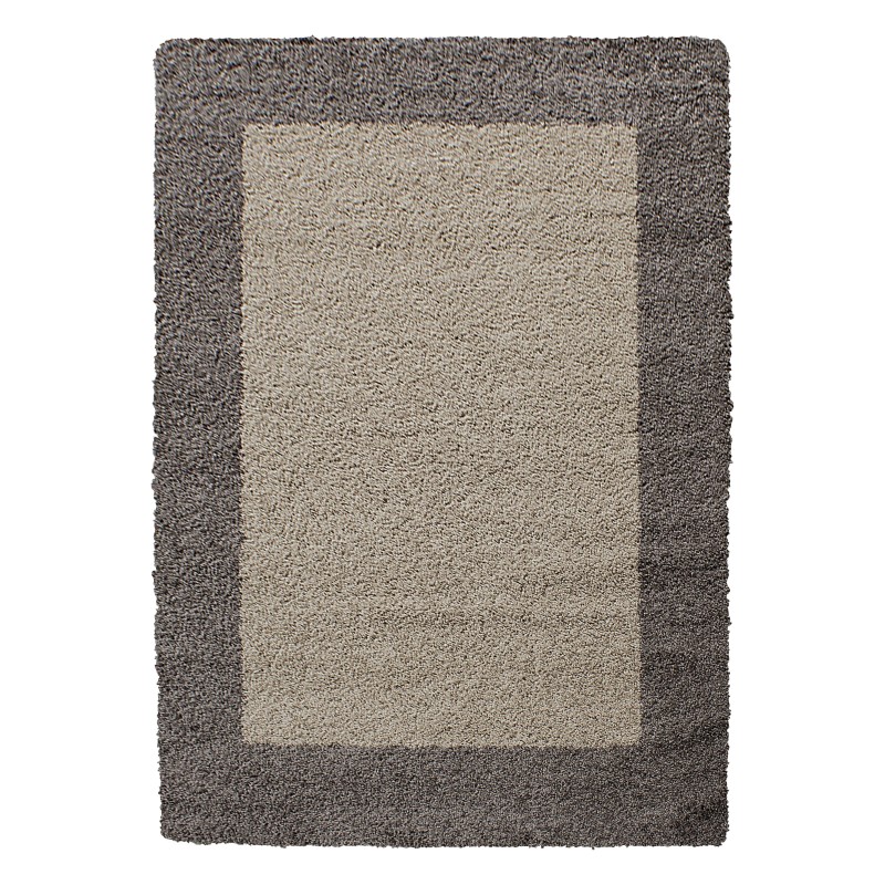 Life Shaggy Tæppeløber Ramme - Brun - 60x110 (Løber) billede