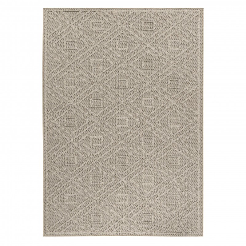 Patara Udendørs Tæppeløber Rhombus - Beige - 80x250 (Løber)