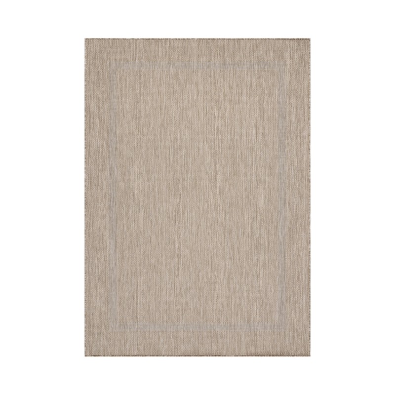 Relax Udendørs Tæppeløber Ensfarvet - Beige - 80x250 (Løber)