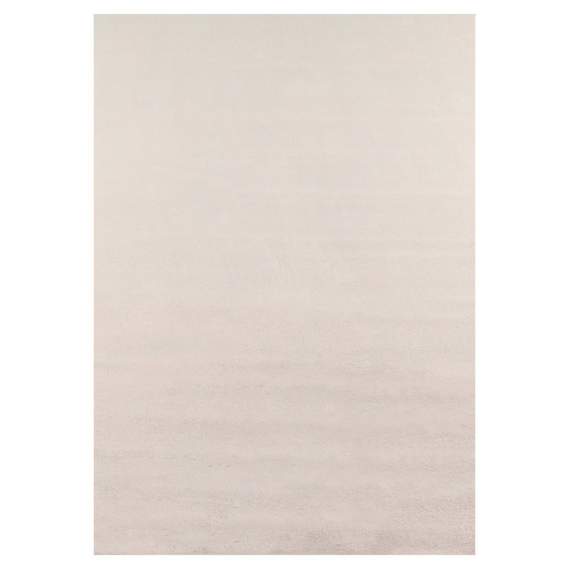 SKY Unicolor creme rektangulært kortluvet tæppe - 200 x 290 cm