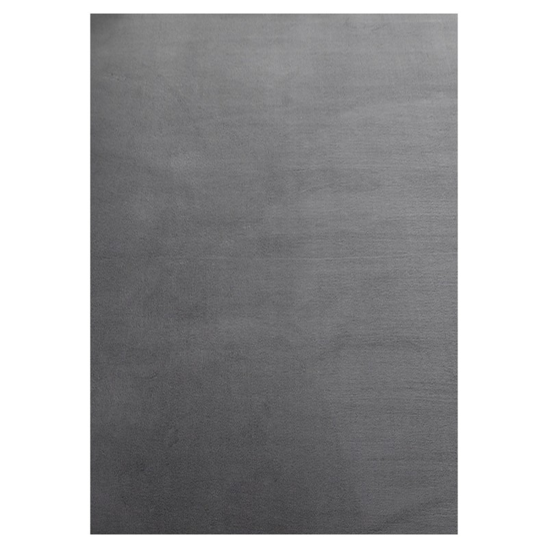 SKY Unicolor grå rektangulært kortluvet tæppe - 140 x 200 cm