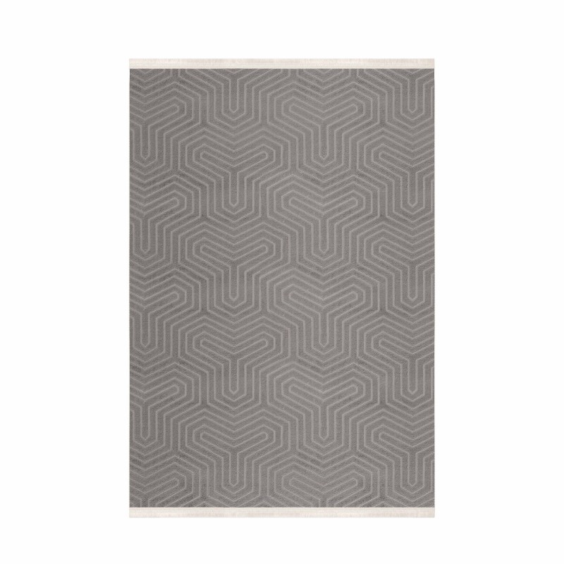 Style Kortluvet tæppe Ensfarvet - Mokka - 200x290