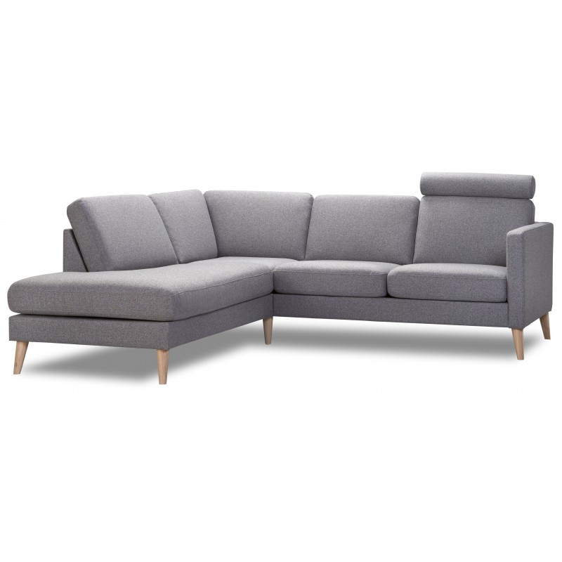 Bellahøj hjørnesofa med open ende Venstrevendt