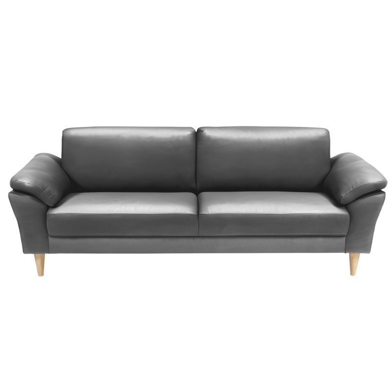 Kolding 3 pers lædersofa