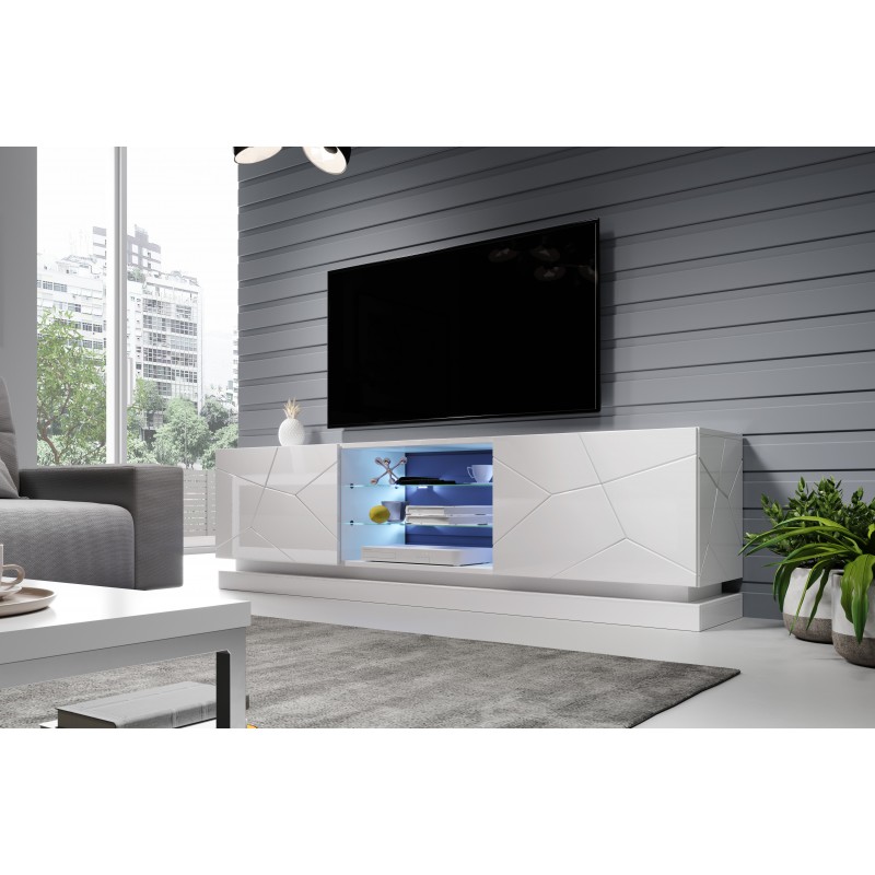 TV bord QIU 200 Hvid