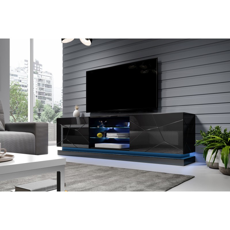TV bord QIU 200 Sort