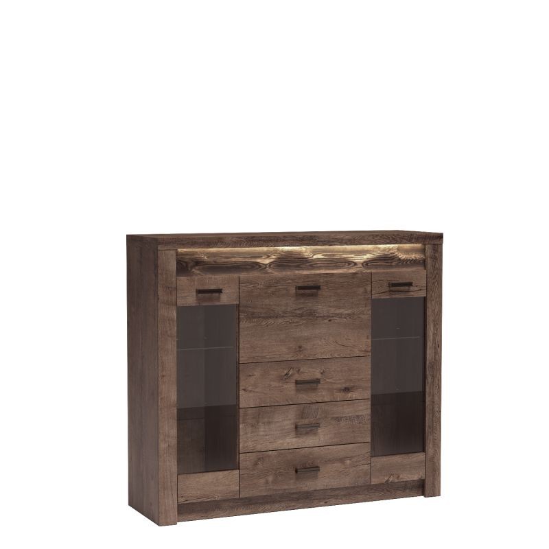 INDIANAPOLIS Skab I8 Mørk Asketræ